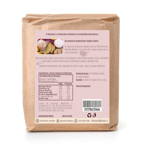 Harina Integral 400grs