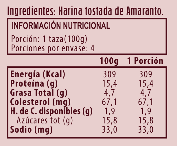 Harina Tostada 400grs