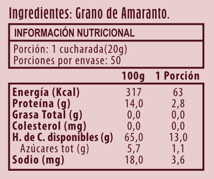 Granos Cocina 1 kg