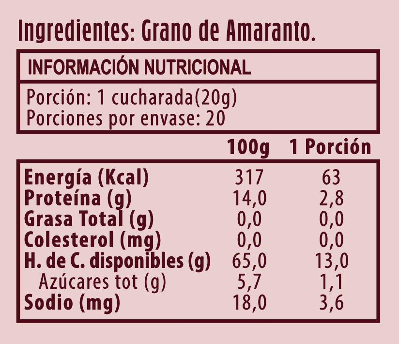 Granos Cocina 400grs