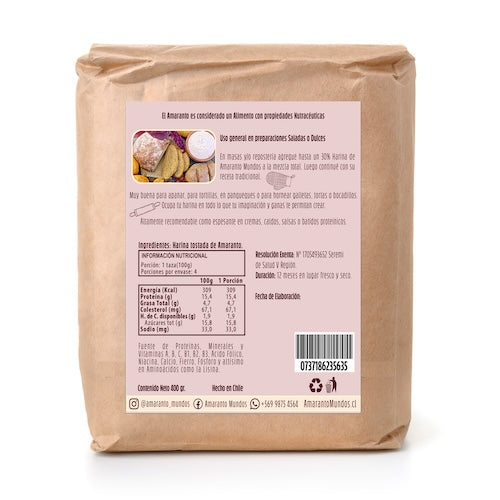 Harina Tostada 400grs